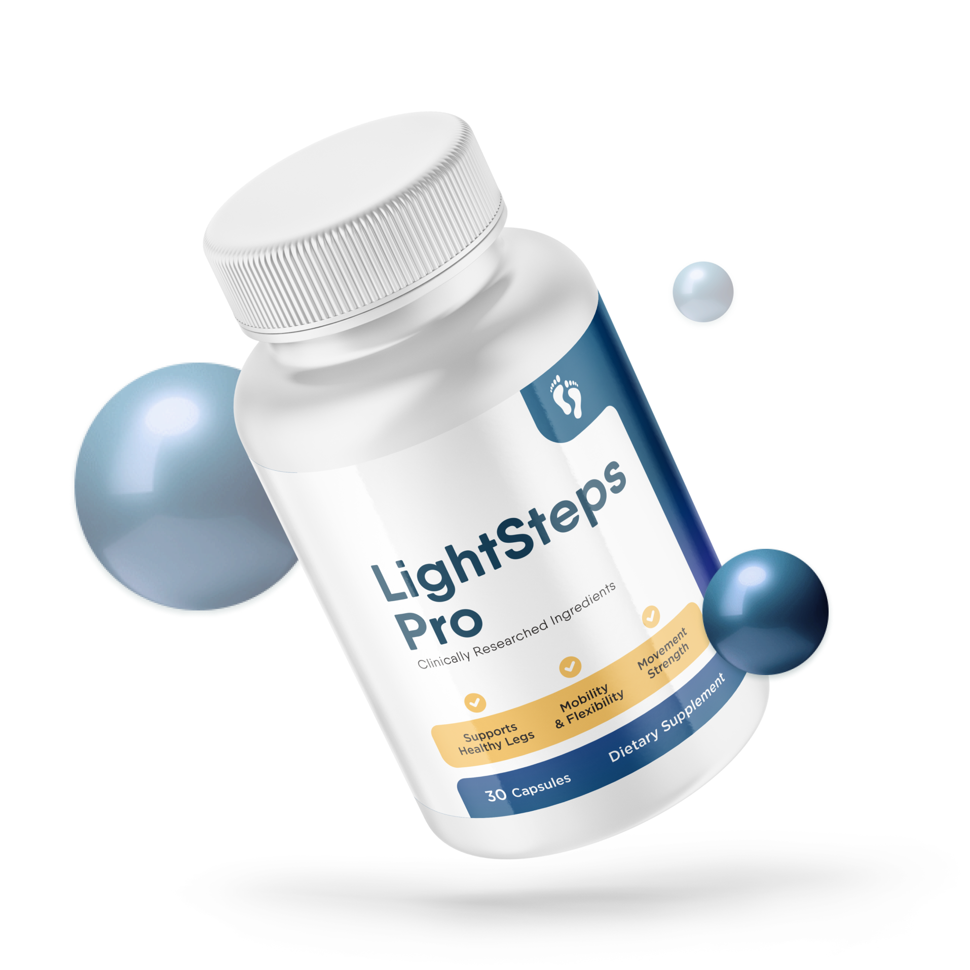 Lightsteps Pro supplement jar