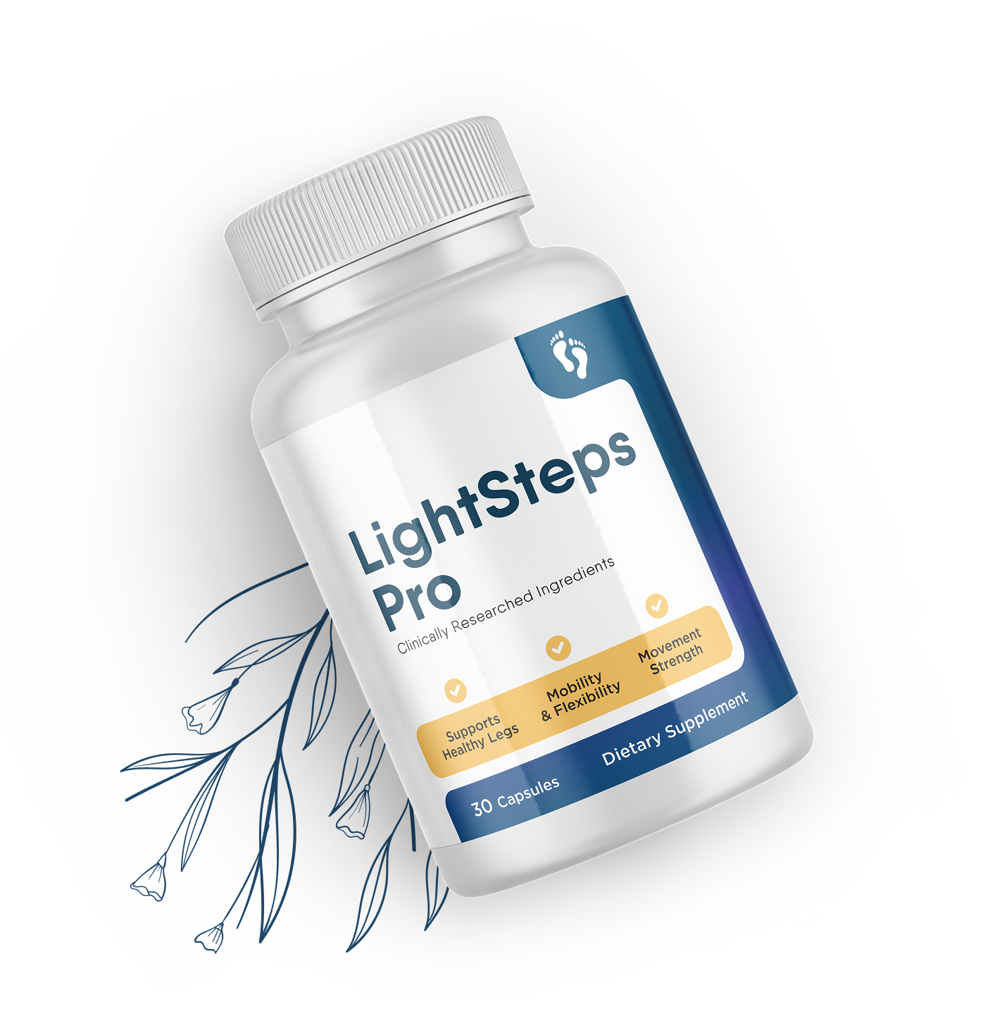 Lightsteps Pro supplement bottle